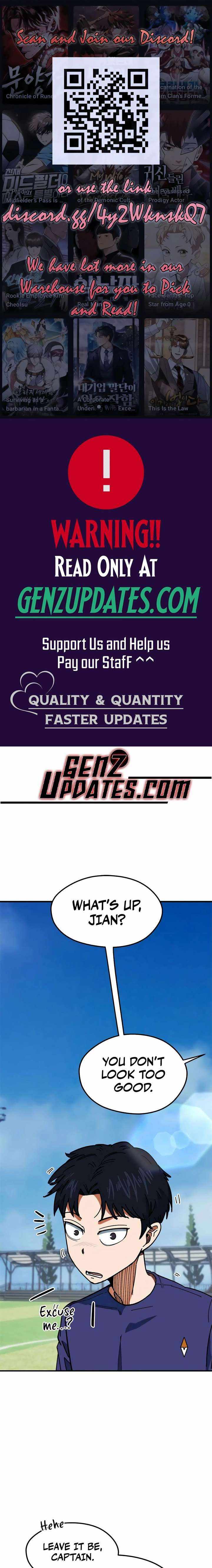 Read I'm Being Misunderstood as a Soccer Genius Manga Online