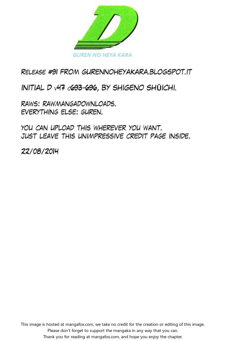 Read Initial D Manga Online