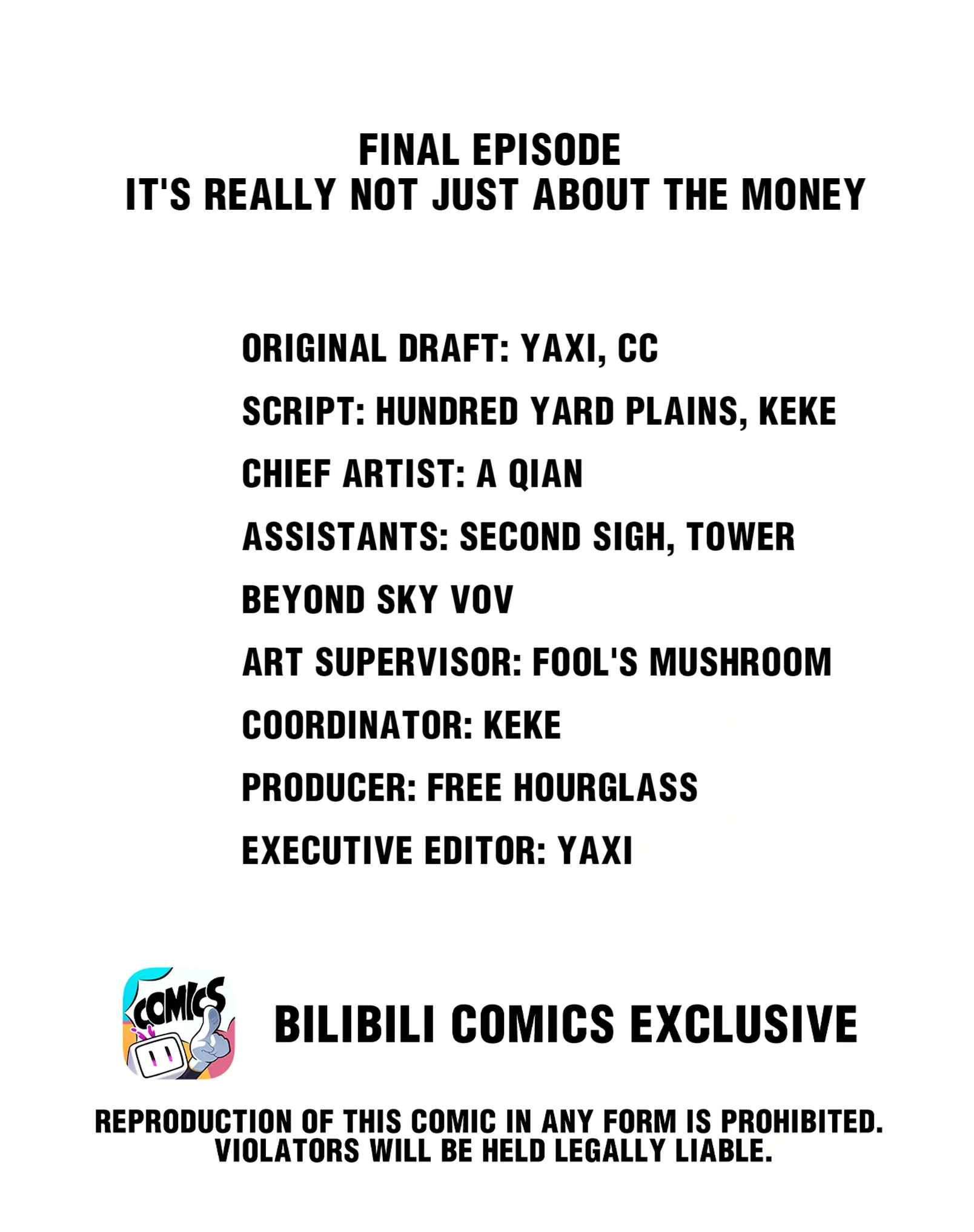 Read It's Not Just About the Money Manga Online