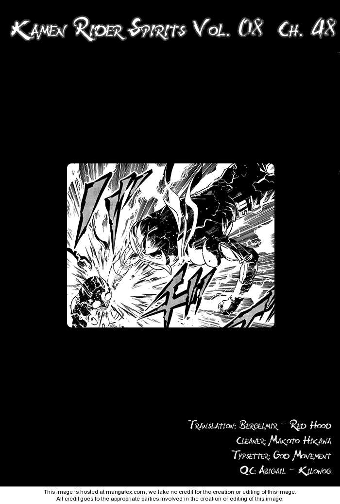 Read Kamen Rider Spirits Manga Online