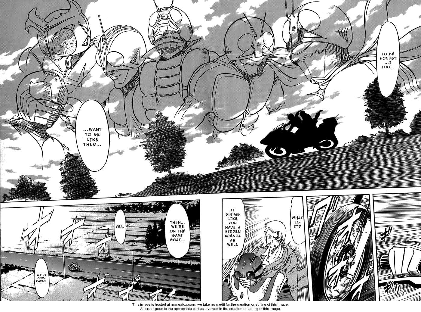 Read Kamen Rider Spirits Manga Online