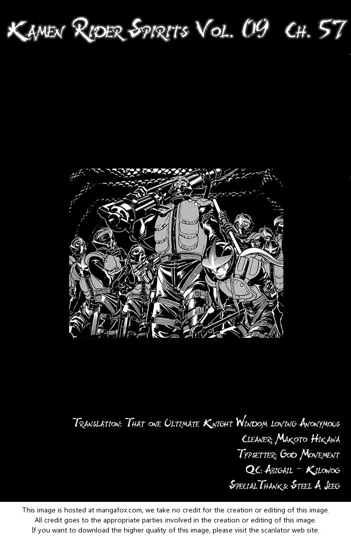 Read Kamen Rider Spirits Manga Online