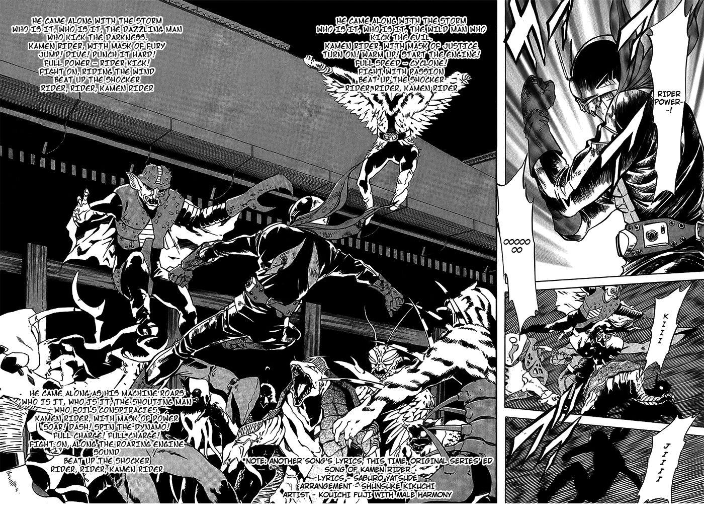Read Kamen Rider Spirits Manga Online