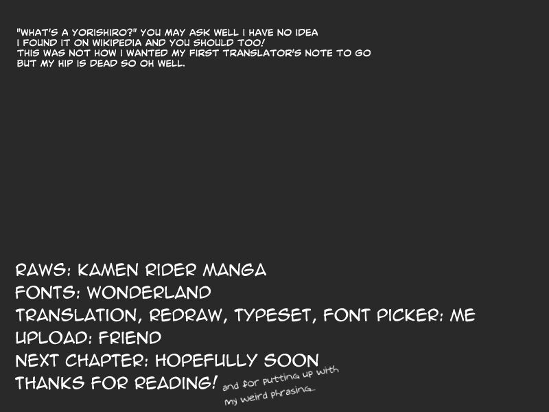 Read Kamen Rider Spirits Manga Online