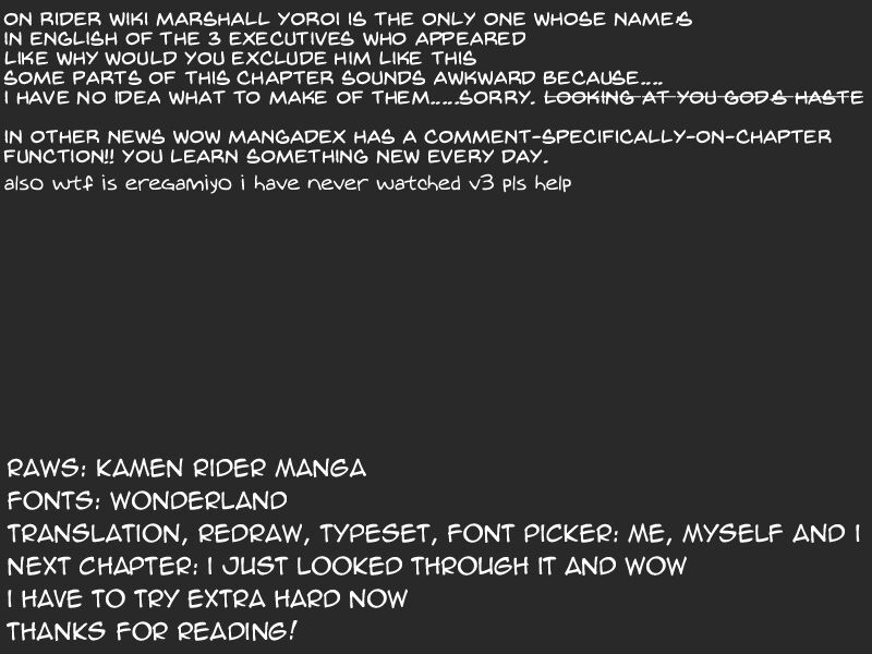 Read Kamen Rider Spirits Manga Online