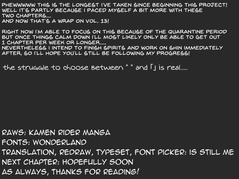 Read Kamen Rider Spirits Manga Online