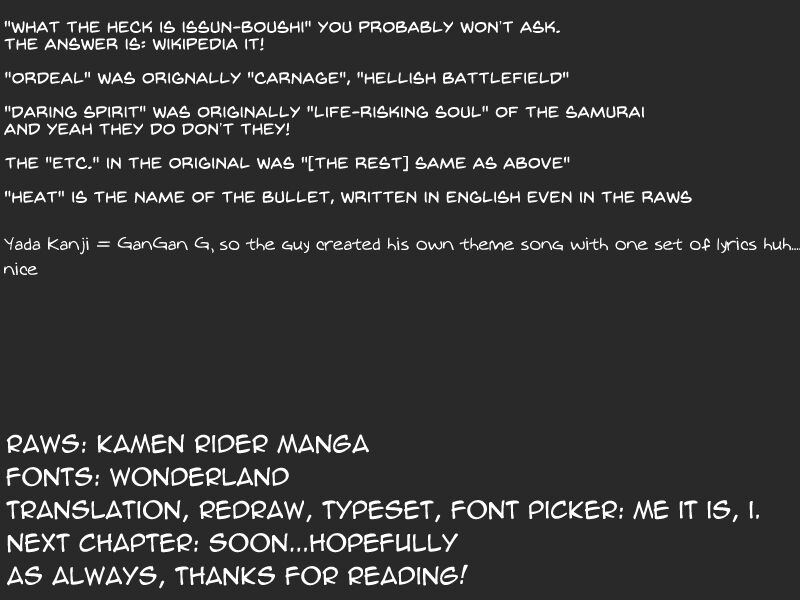 Read Kamen Rider Spirits Manga Online