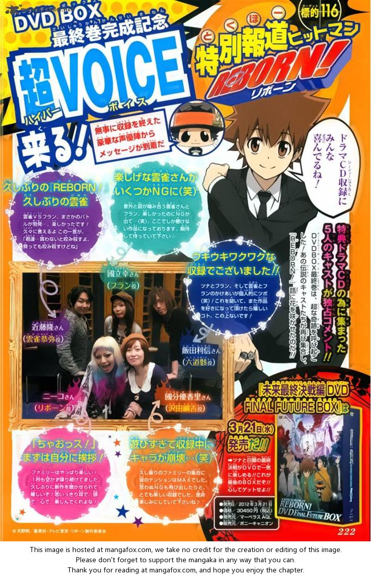 Read Kateikyoushi Hitman Reborn! Manga Online