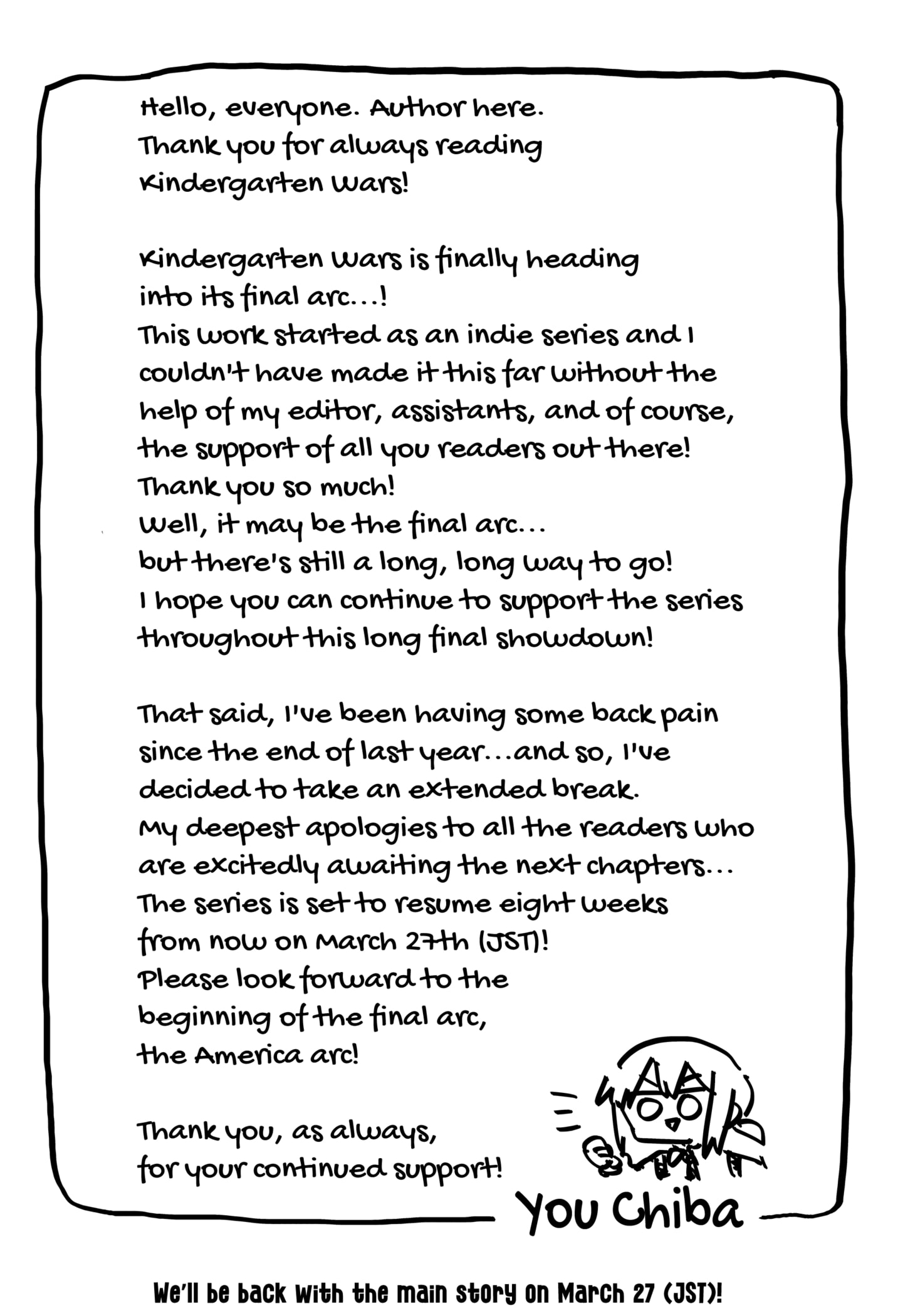 Read Kindergarten Wars Manga Online