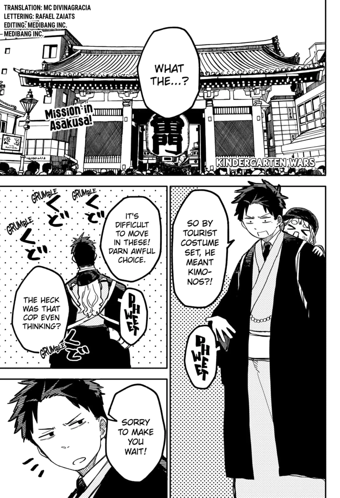 Read Kindergarten Wars Manga Online