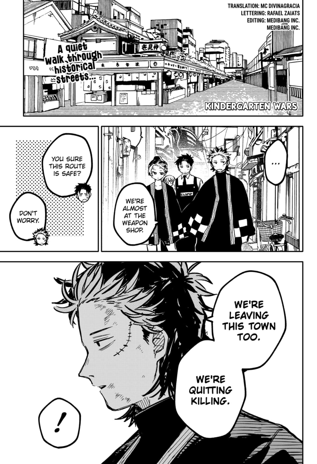 Read Kindergarten Wars Manga Online