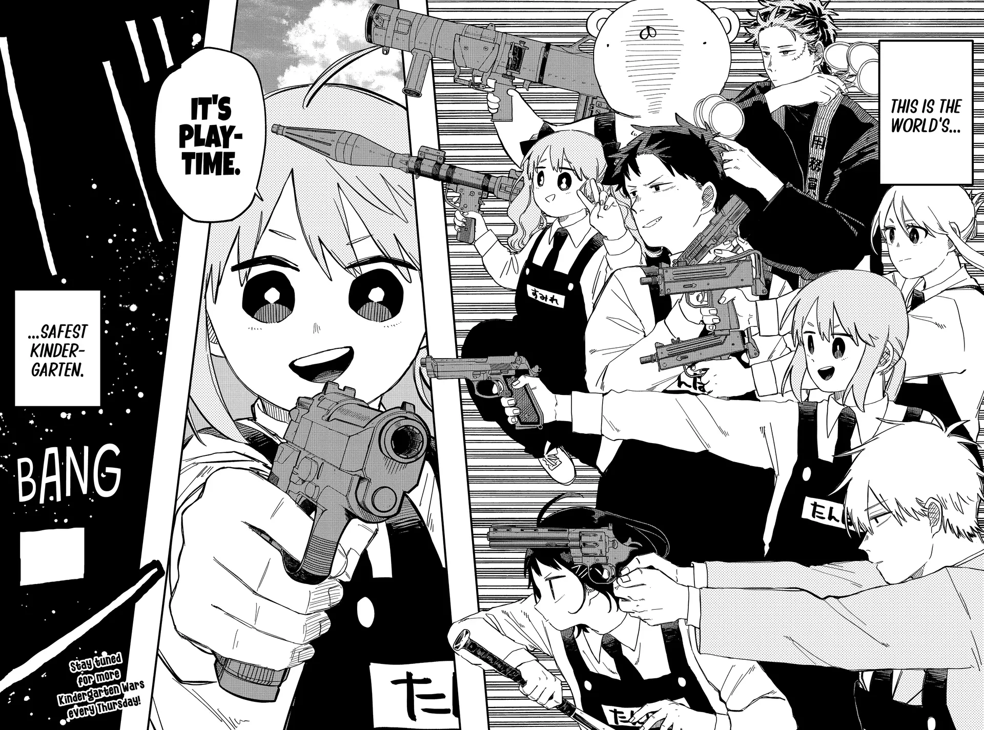 Read Kindergarten Wars Manga Online