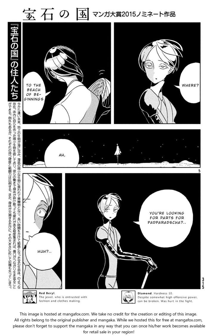 Read Land of the Lustrous Manga Online