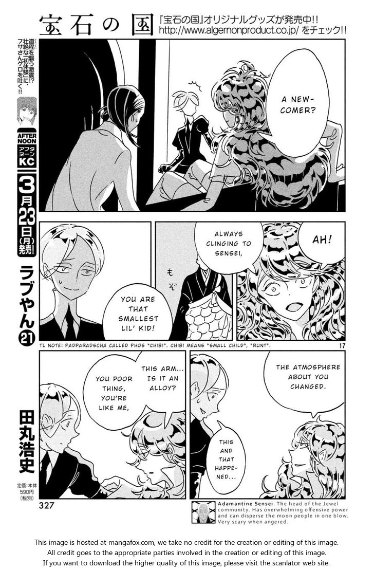 Read Land of the Lustrous Manga Online