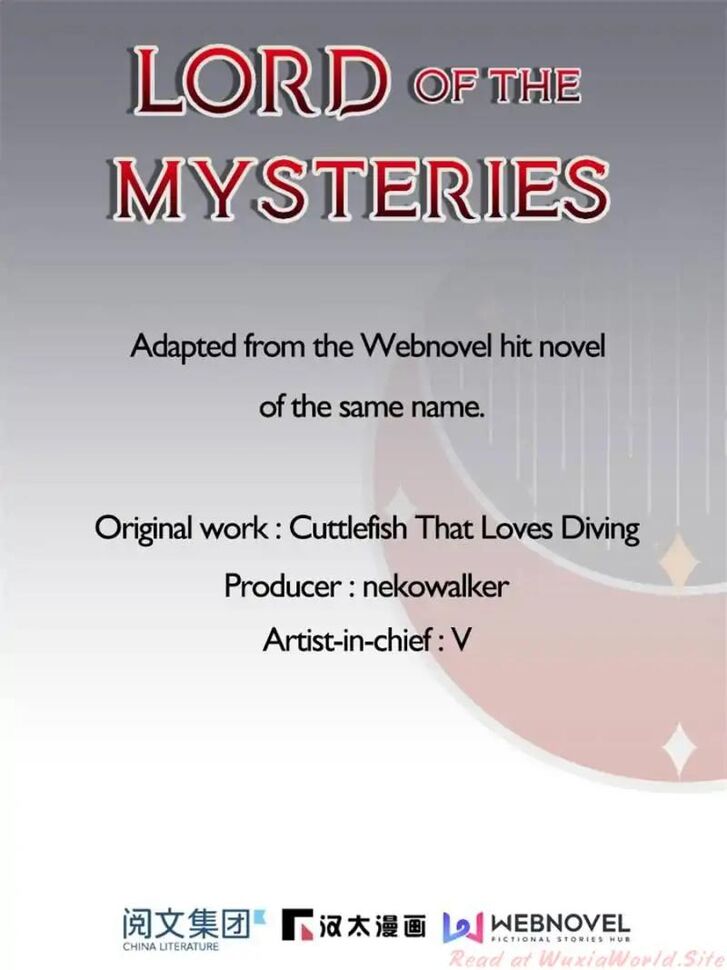 Read Lord of the Mysteries Manga Online