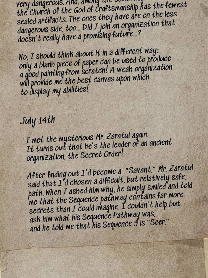 Read Lord of the Mysteries Manga Online