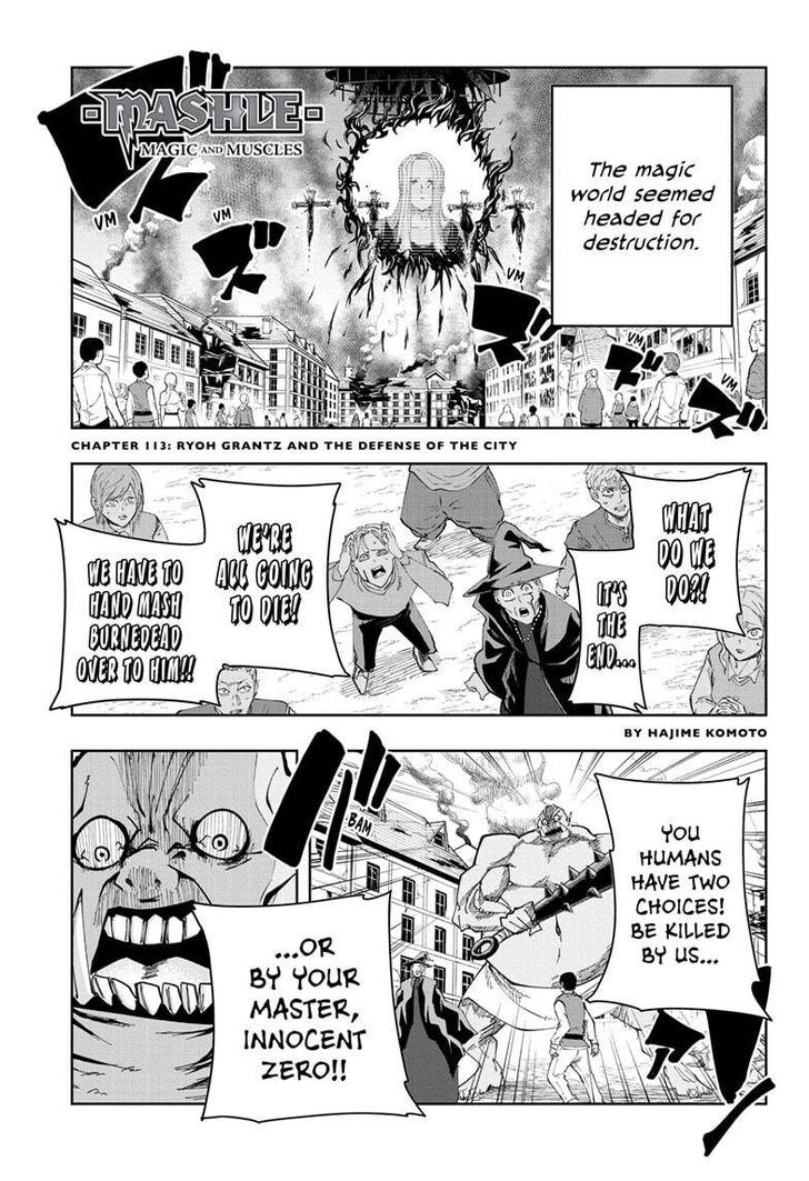 Read MASHLE Manga Online