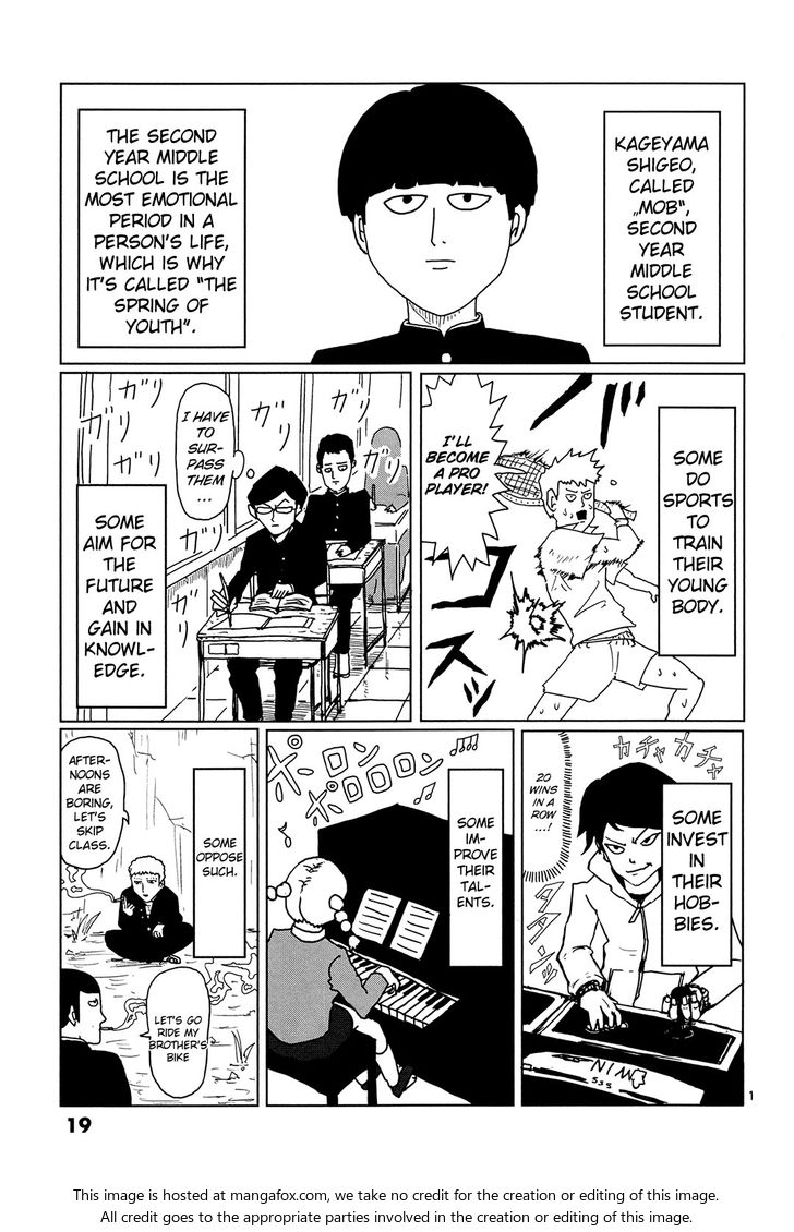 Read Mob Psycho 100 Manga Online