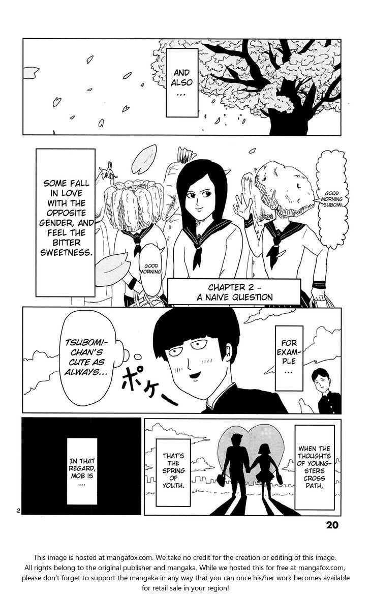 Read Mob Psycho 100 Manga Online