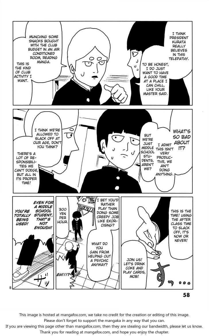 Read Mob Psycho 100 Manga Online