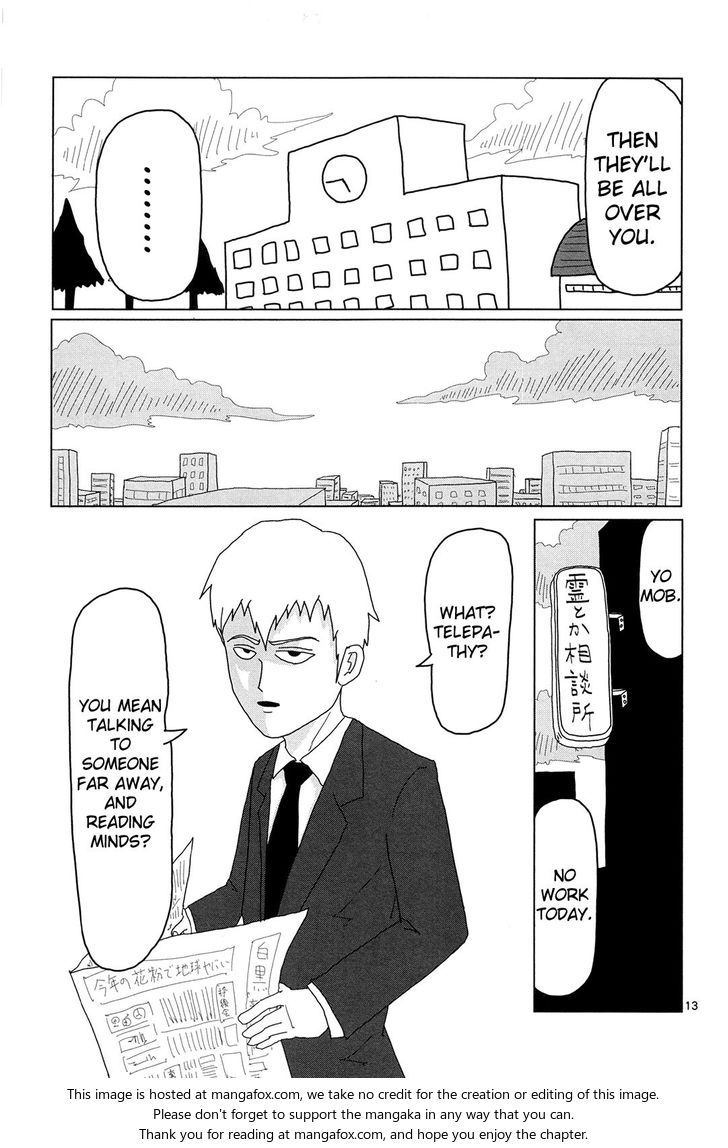 Read Mob Psycho 100 Manga Online