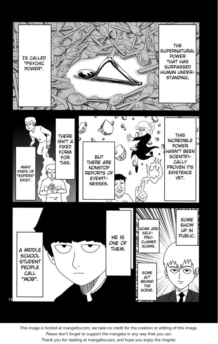 Read Mob Psycho 100 Manga Online