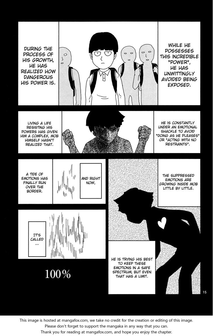 Read Mob Psycho 100 Manga Online