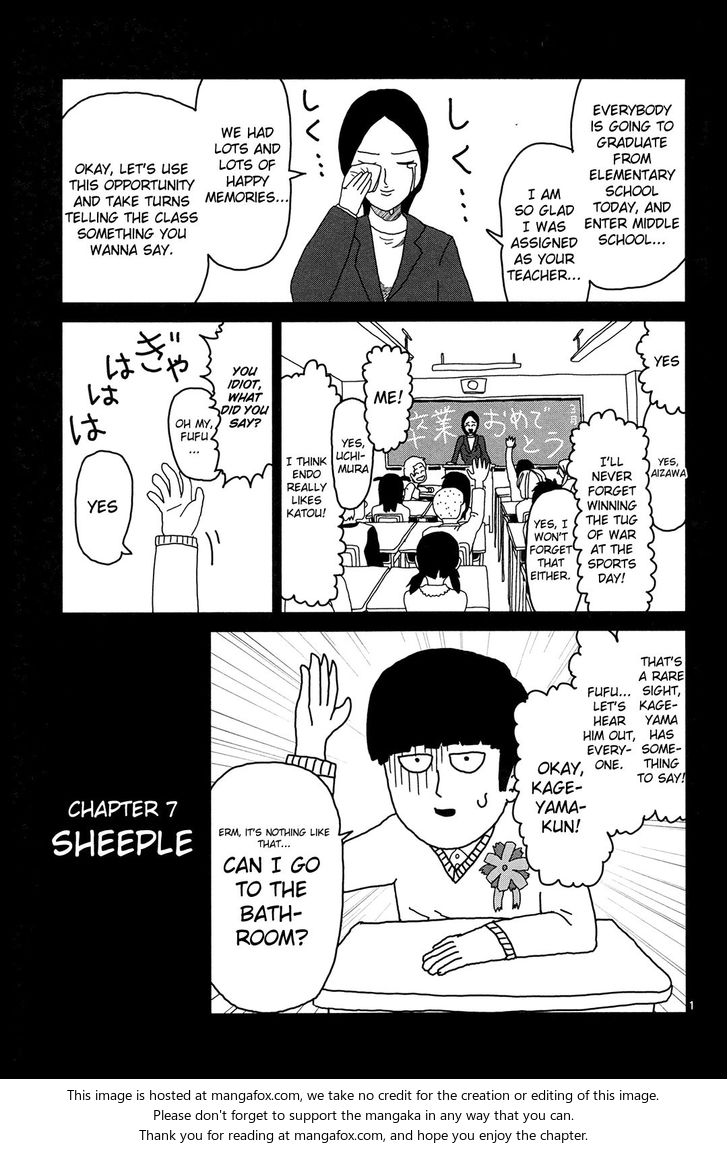 Read Mob Psycho 100 Manga Online