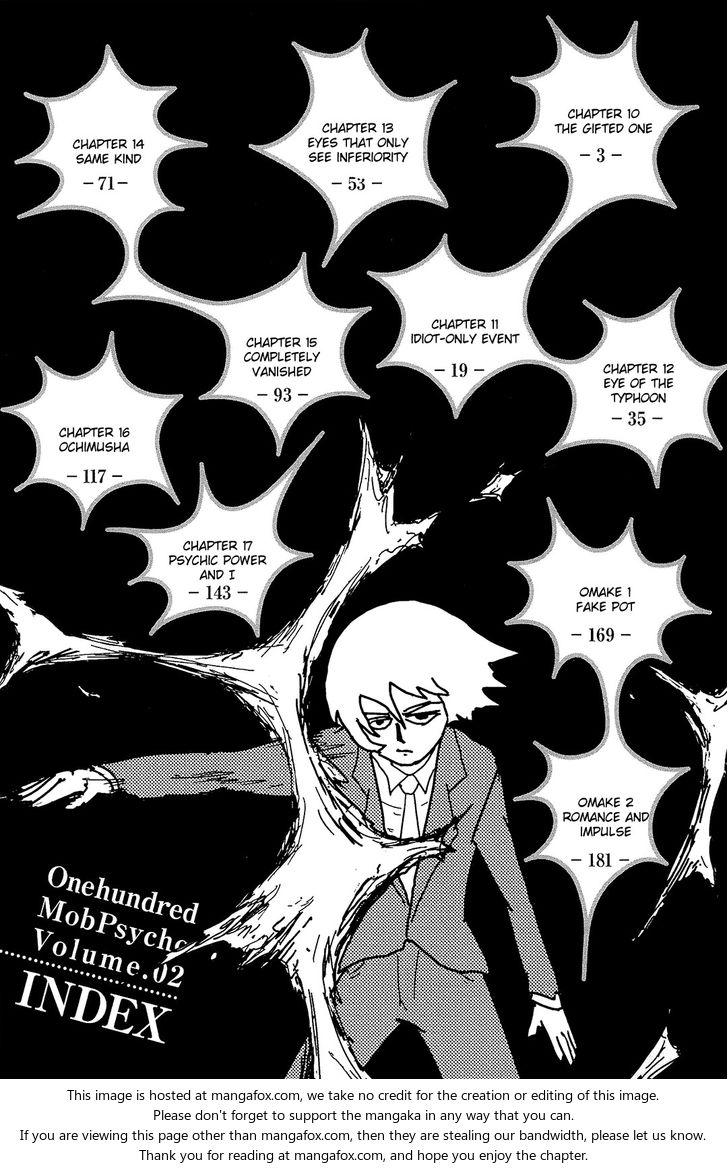 Read Mob Psycho 100 Manga Online