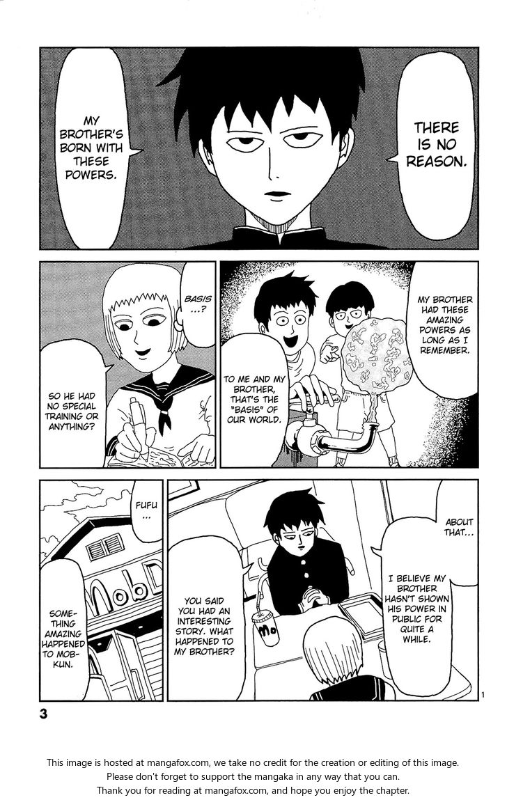 Read Mob Psycho 100 Manga Online