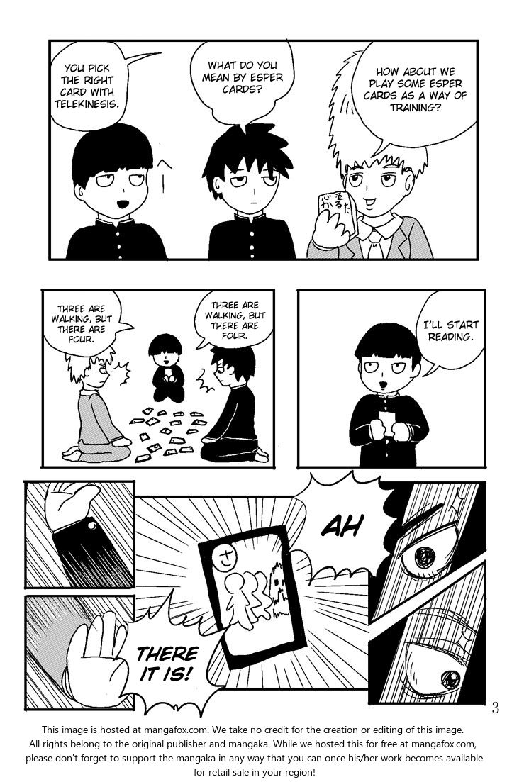 Read Mob Psycho 100 Manga Online