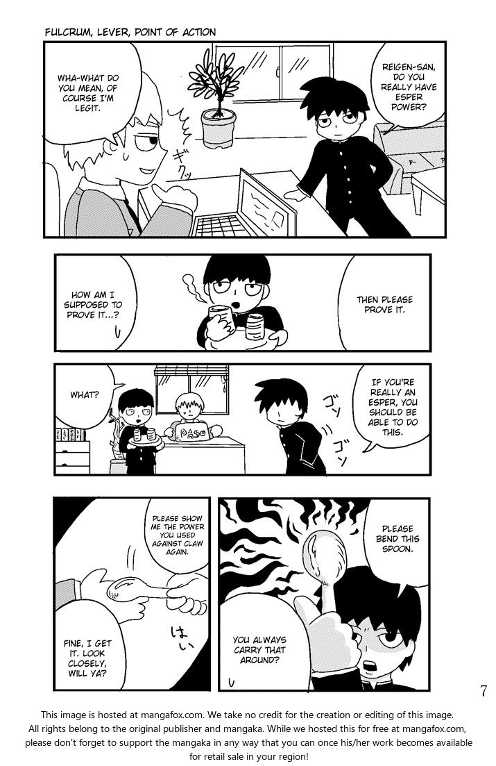 Read Mob Psycho 100 Manga Online