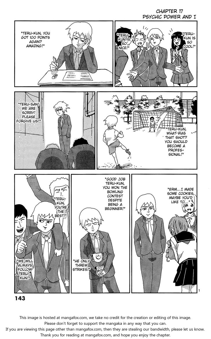 Read Mob Psycho 100 Manga Online