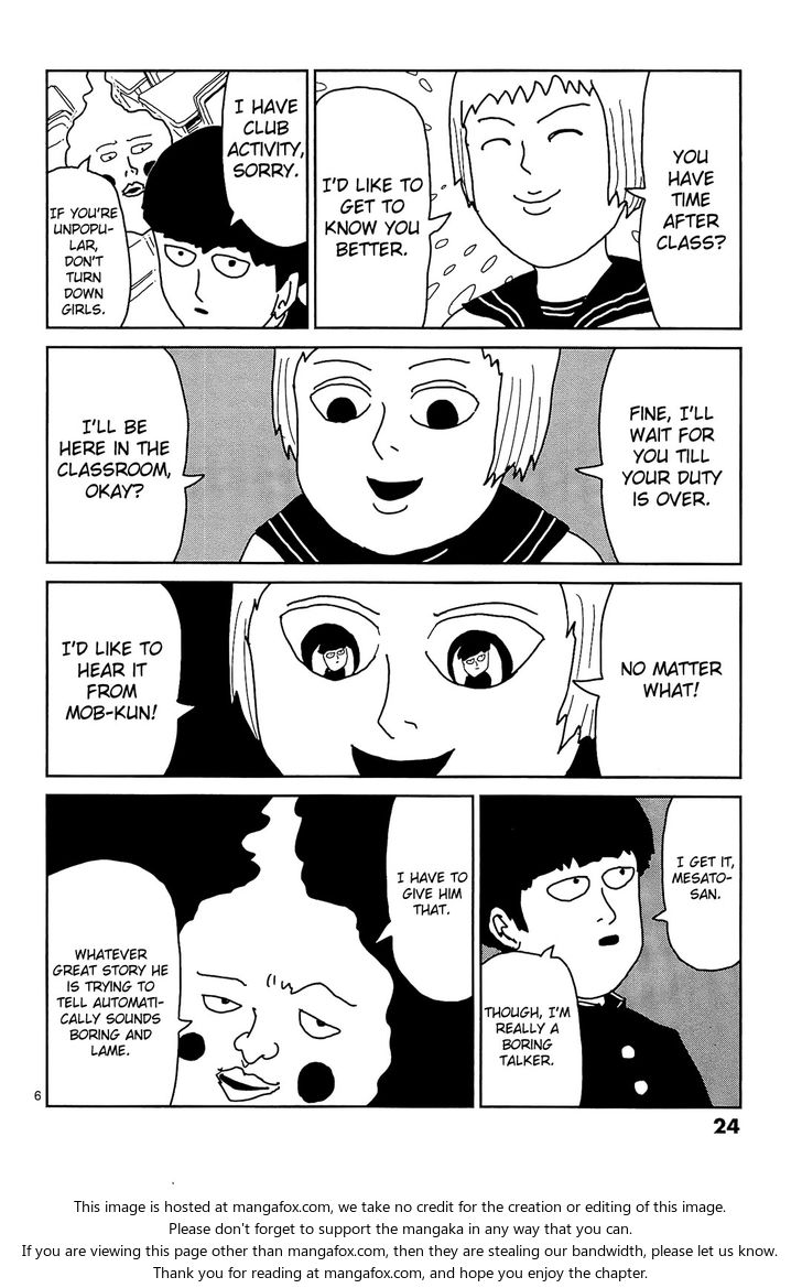 Read Mob Psycho 100 Manga Online