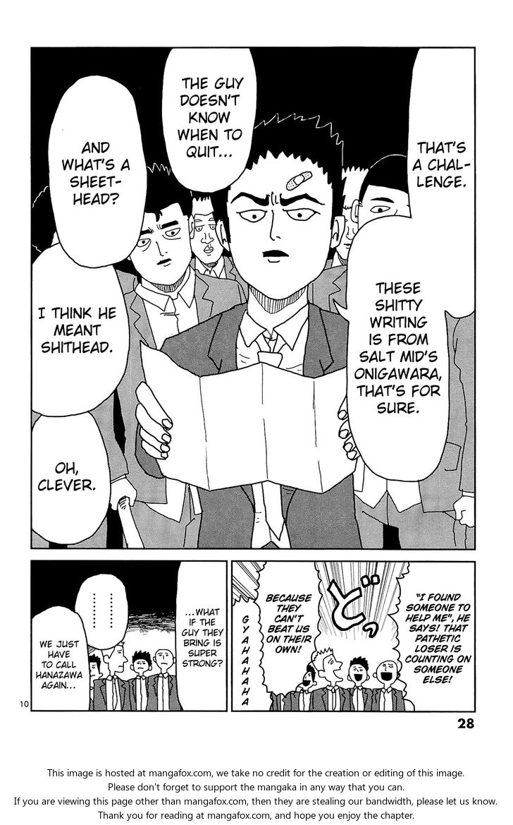 Read Mob Psycho 100 Manga Online