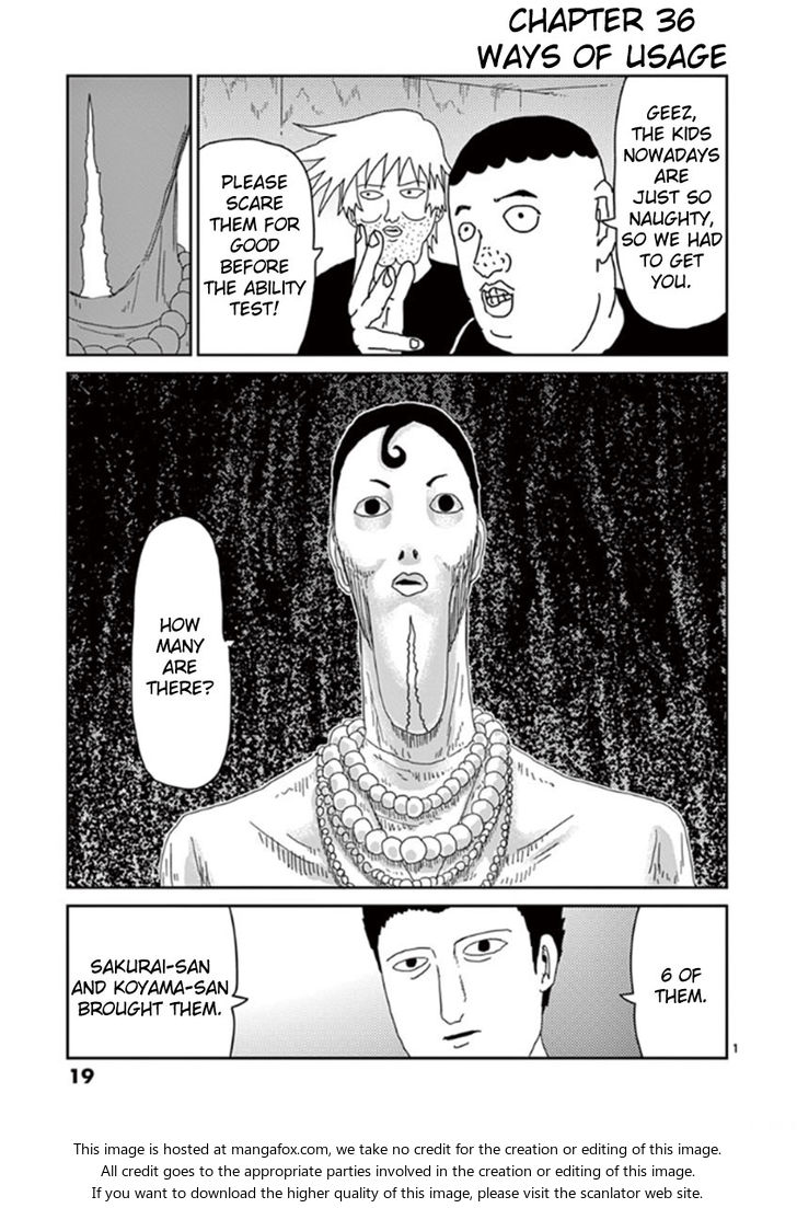 Read Mob Psycho 100 Manga Online