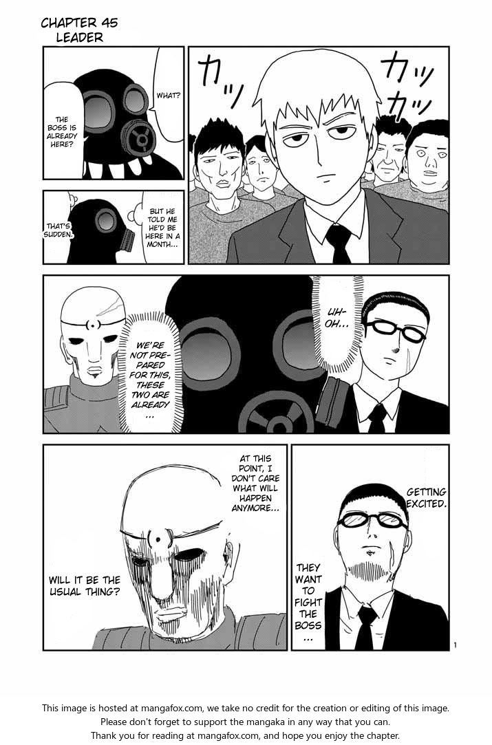 Read Mob Psycho 100 Manga Online