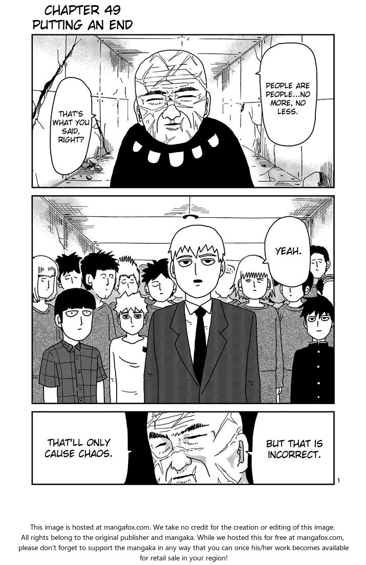 Read Mob Psycho 100 Manga Online