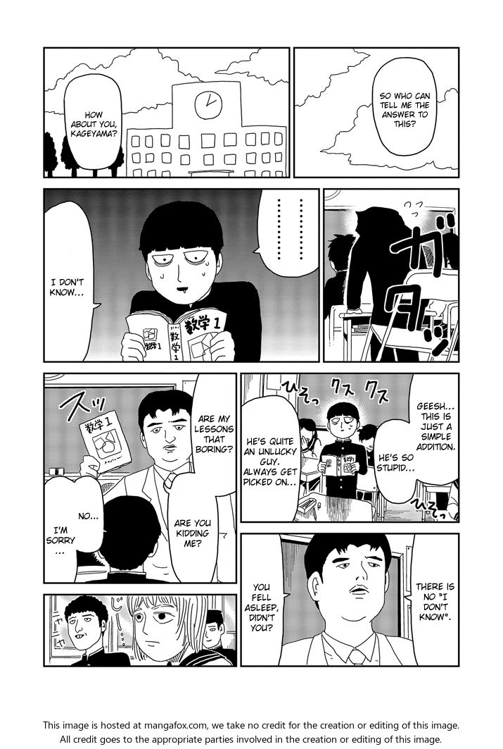 Read Mob Psycho 100 Manga Online