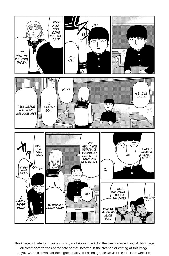 Read Mob Psycho 100 Manga Online