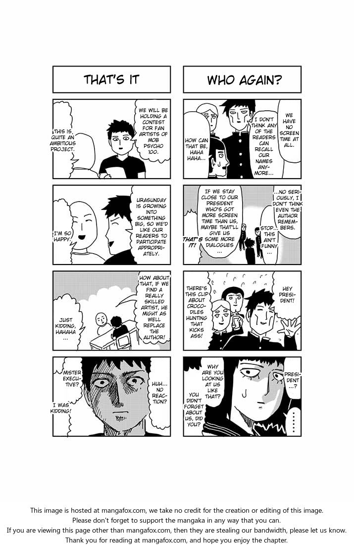 Read Mob Psycho 100 Manga Online