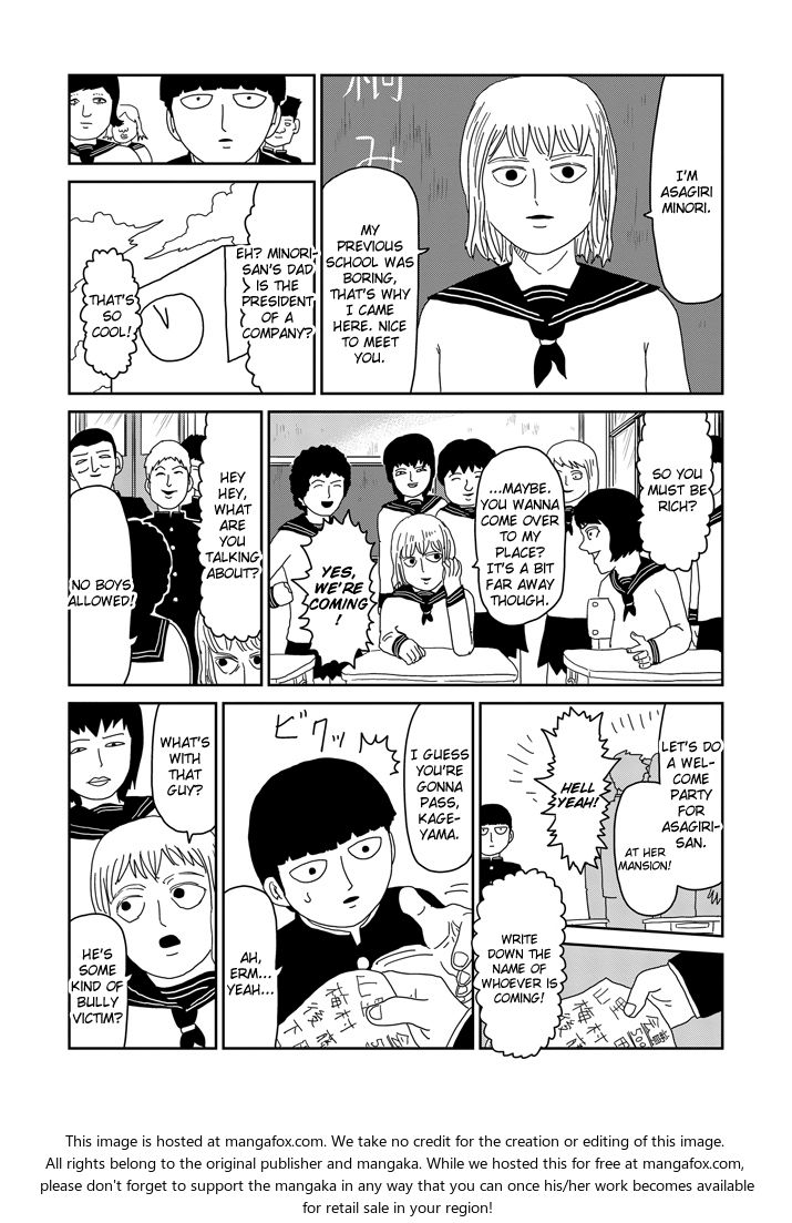 Read Mob Psycho 100 Manga Online