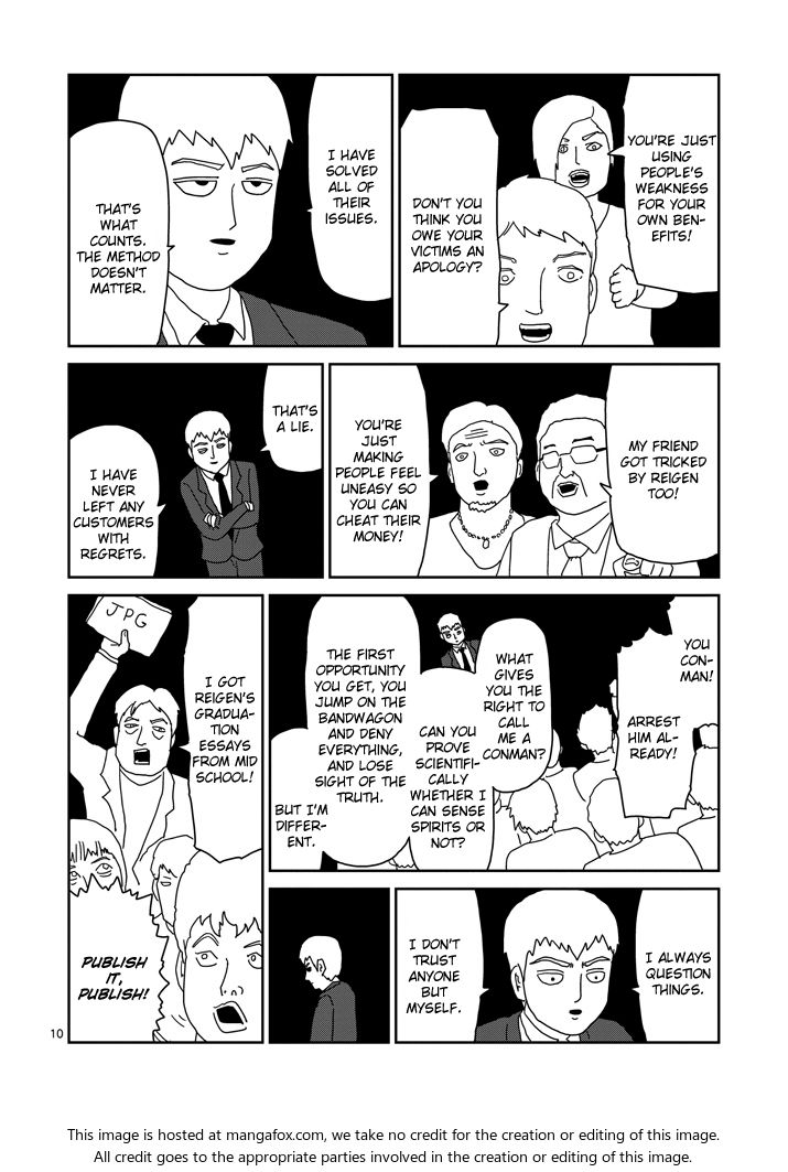 Read Mob Psycho 100 Manga Online