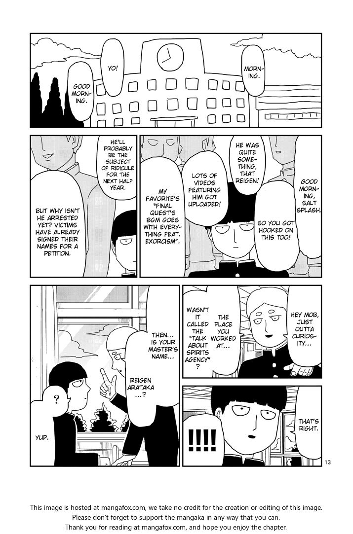 Read Mob Psycho 100 Manga Online