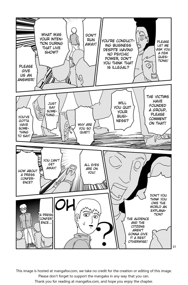 Read Mob Psycho 100 Manga Online