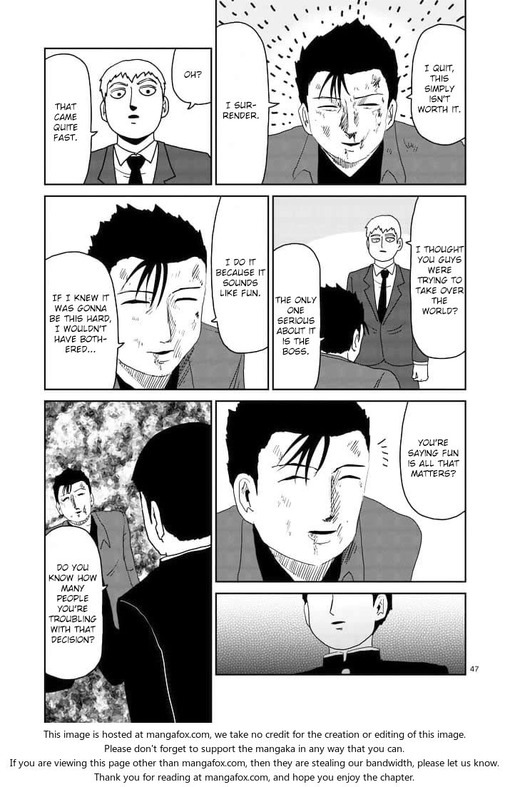 Read Mob Psycho 100 Manga Online