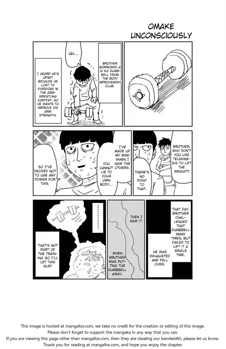 Read Mob Psycho 100 Manga Online