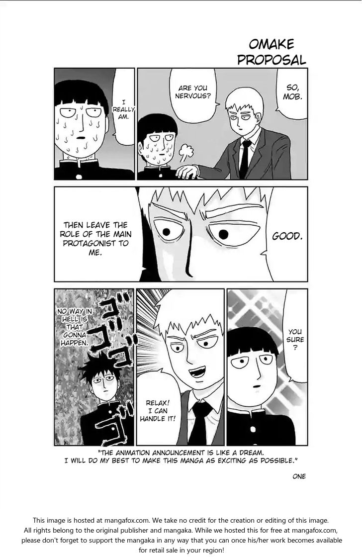 Read Mob Psycho 100 Manga Online