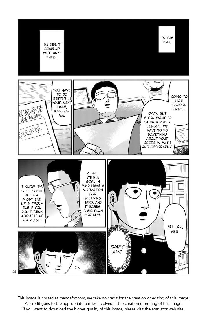 Read Mob Psycho 100 Manga Online