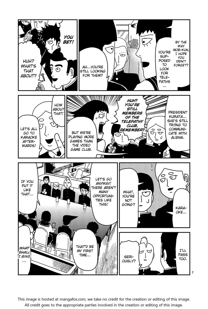 Read Mob Psycho 100 Manga Online